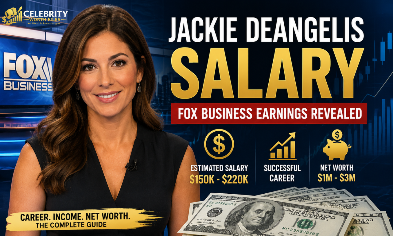 Jackie DeAngelis Salary 2026 showing estimated Fox Business earnings and net worth